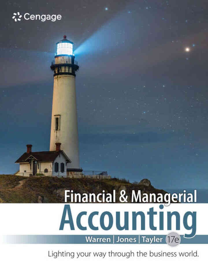 Financial & Managerial Accounting, 17th Edition eBook