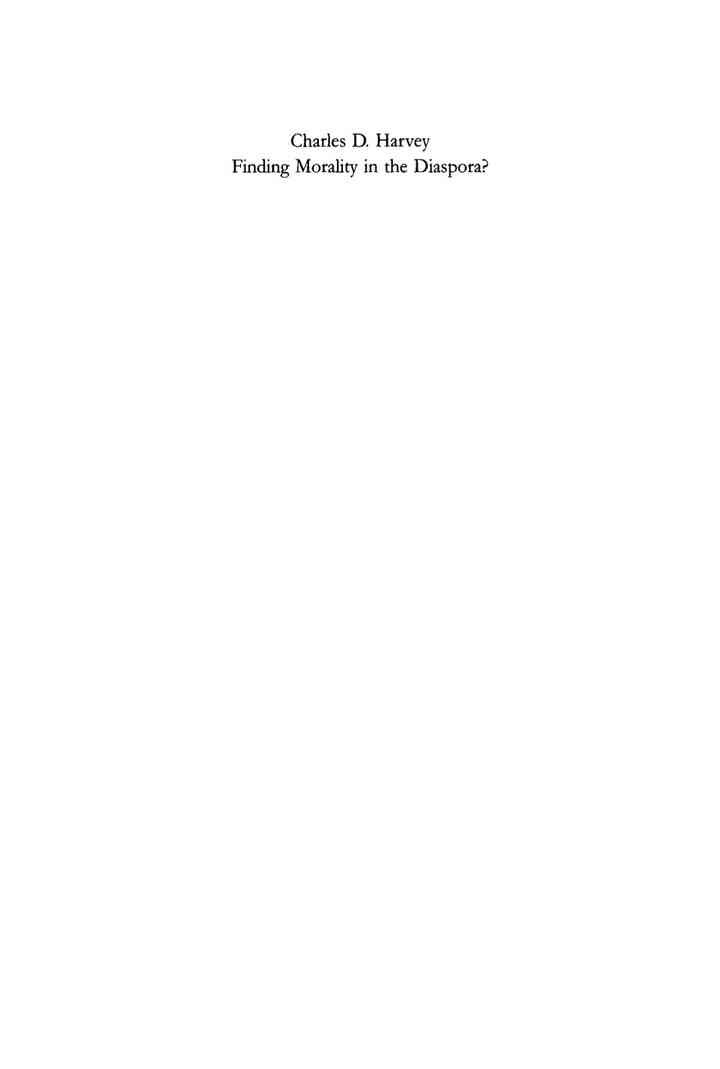 Finding Morality in the Diaspora?: Moral Ambiguity and Transformed Morality in the Books of Esther, 1st Edition eBook