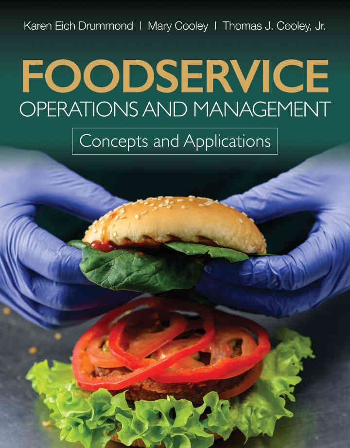 Foodservice Operations and Management: Concepts and Applications eBook