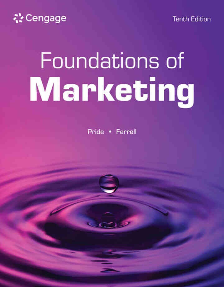 Foundations of Marketing, 10th Edition eBook