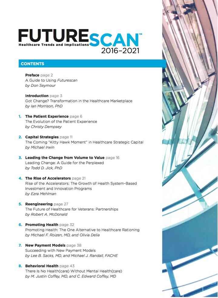 Futurescan 2016–2021: Healthcare Trends and Implications eBook