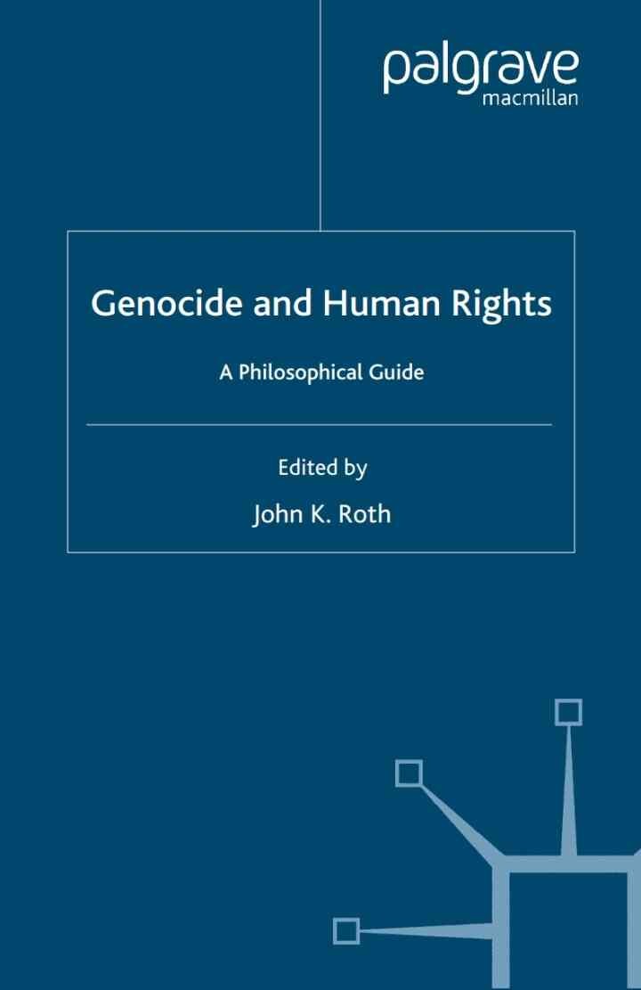 Genocide and Human Rights: A Philosophical Guide eBook