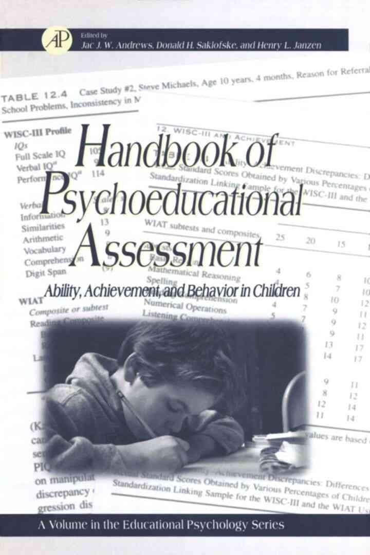 Handbook of Psychoeducational Assessment: A Practical HandbookA Volume in the EDUCATIONAL PSYCHOLOGY Series eBook