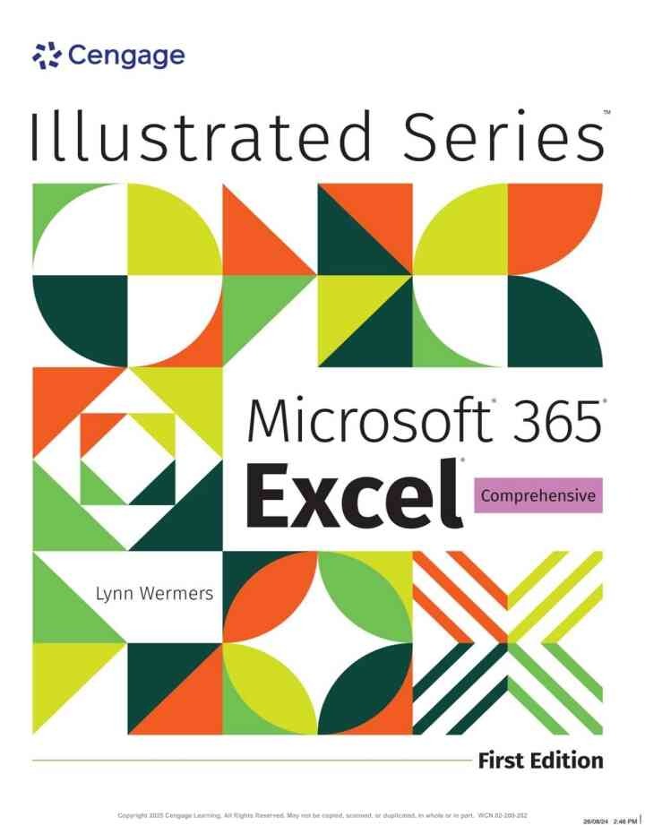 Illustrated Microsoft® 365® Excel® Comprehensive, 1st Edition eBook
