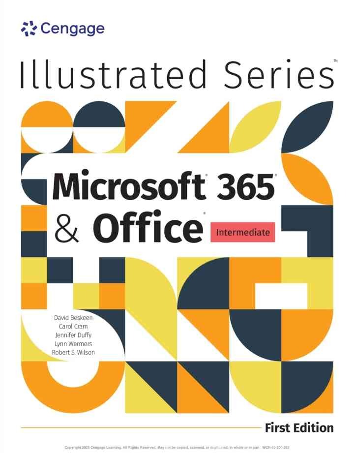 Illustrated Microsoft® 365® & Office® Intermediate, 1st Edition eBook