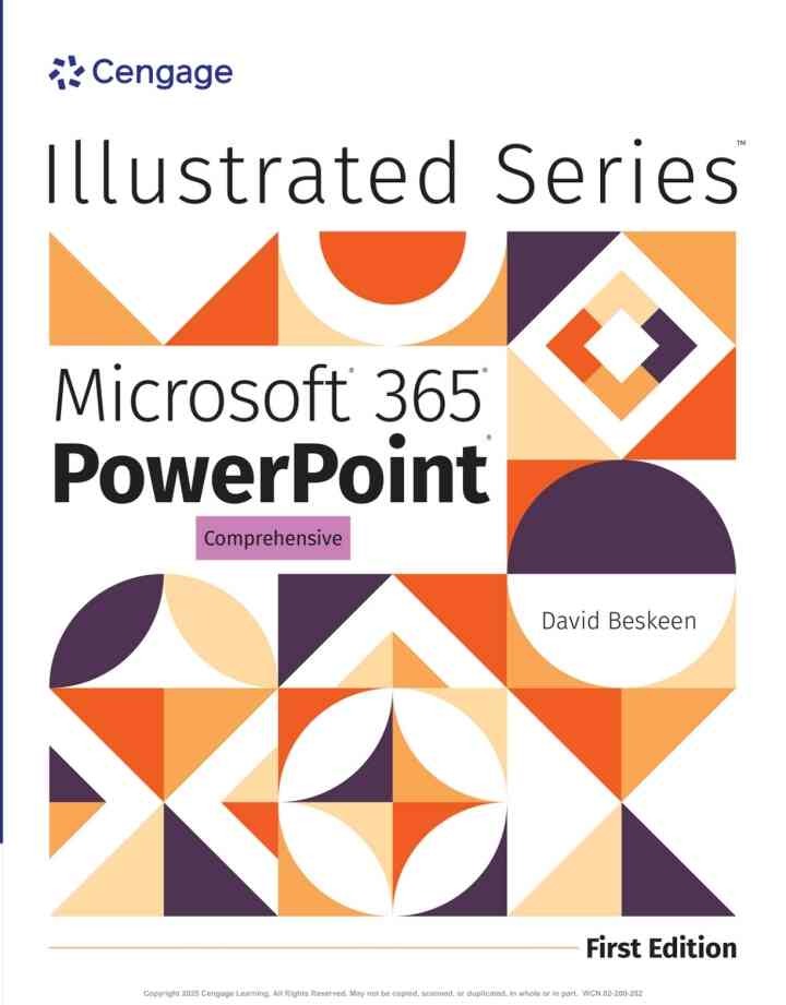 Illustrated Microsoft® 365® PowerPoint® Comprehensive, 1st Edition eBook