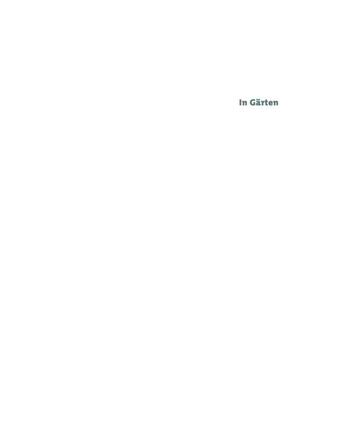 In Gärten: Profile aktueller europäischer Landschaftsarchitektur, 1st Edition eBook