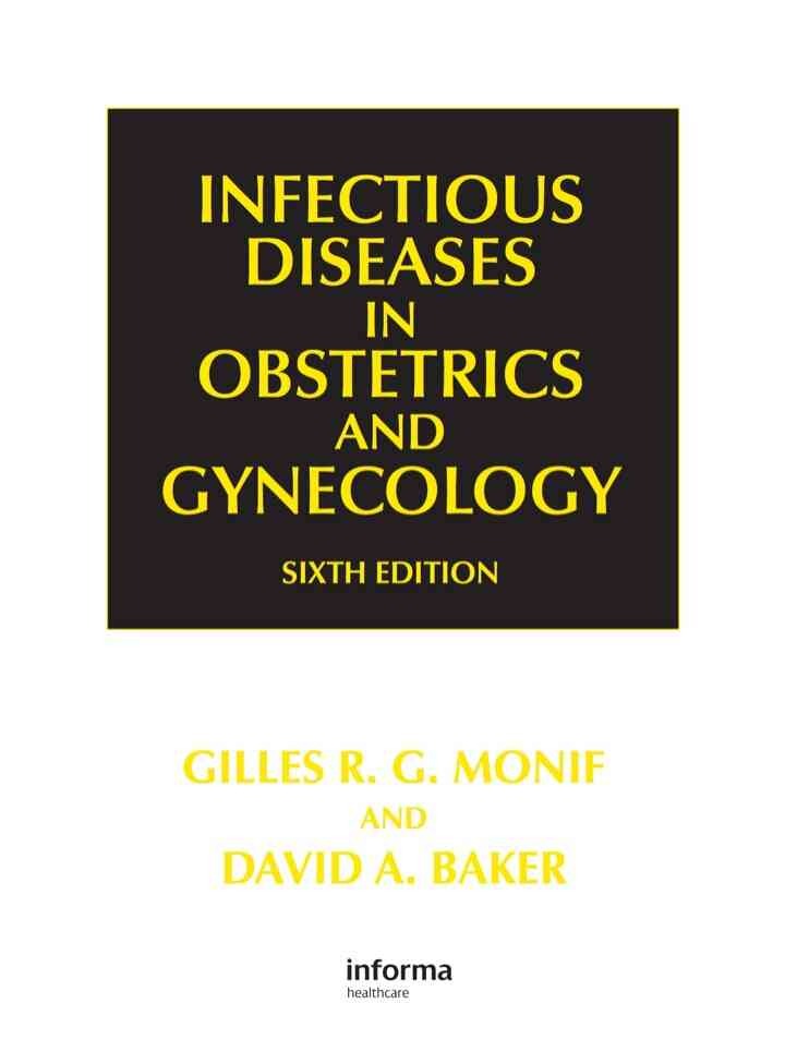 Infectious Diseases in Obstetrics and Gynecology eBook