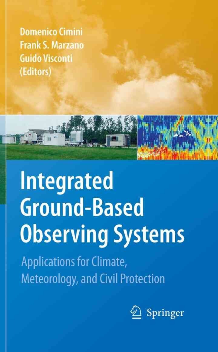 Integrated Ground-Based Observing Systems: Applications for Climate, Meteorology, and Civil Protection, 1st Edition eBook