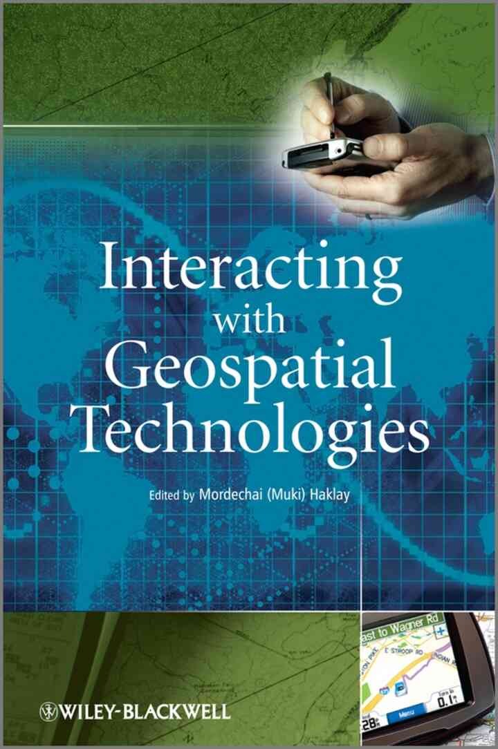 Interacting with Geospatial Technologies, 1st Edition eBook