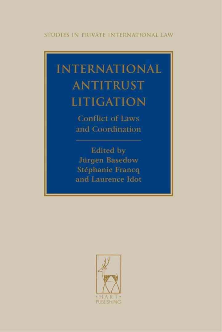 International Antitrust Litigation: Conflict of Laws and Coordination eBook