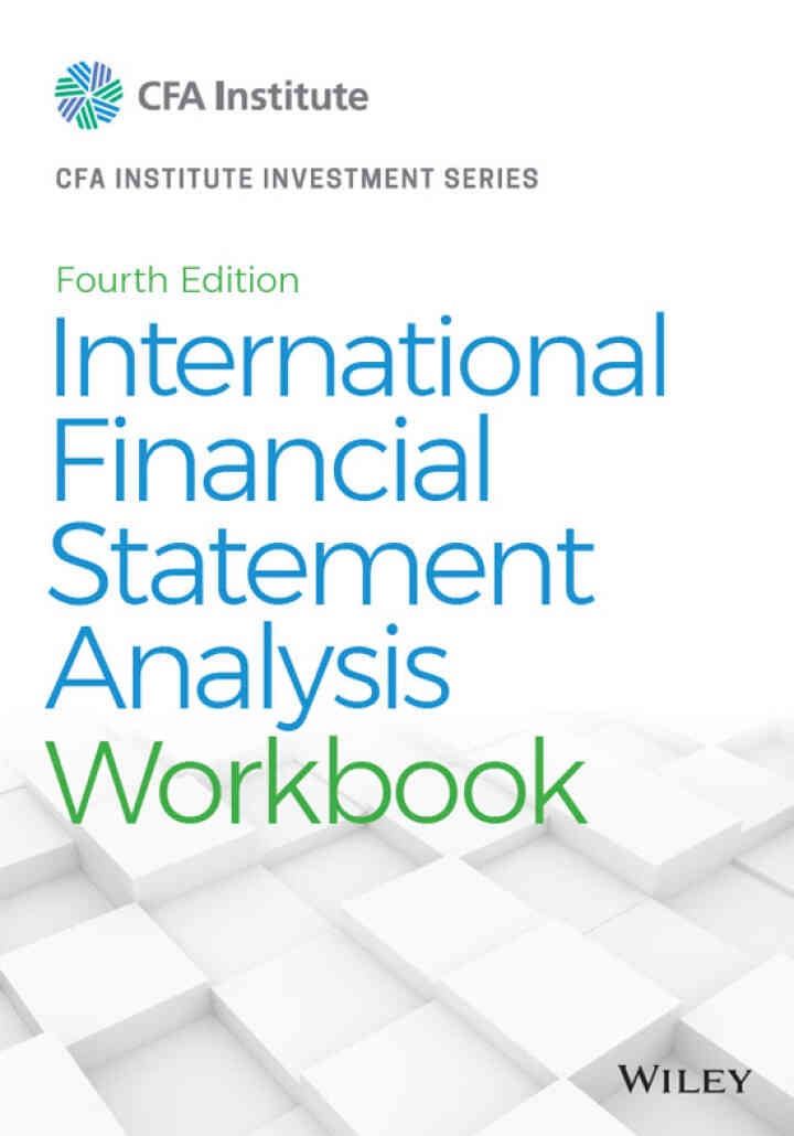International Financial Statement Analysis Workbook eBook