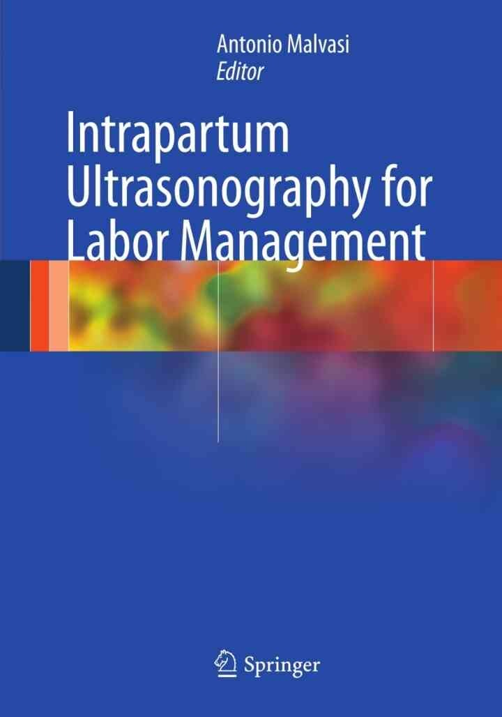 Intrapartum Ultrasonography for Labor Management eBook