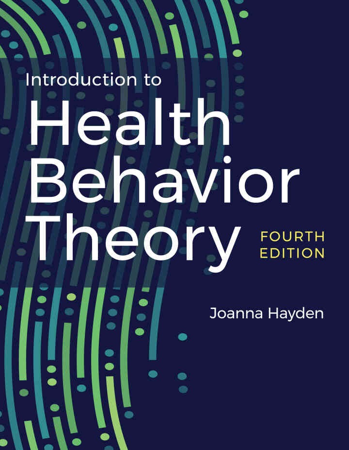 Introduction to Health Behavior Theory, 4th Edition eBook