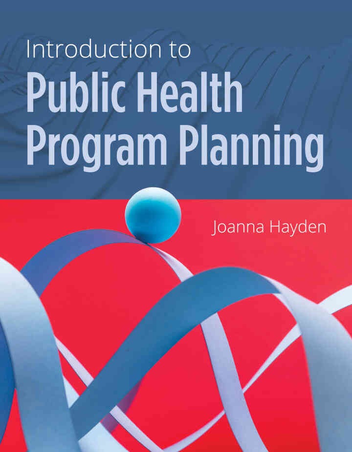 Introduction to Public Health Program Planning eBook