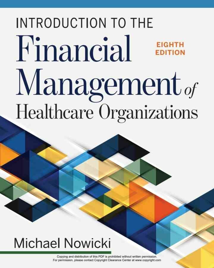 Introduction to the Financial Management of Healthcare Organizations eBook