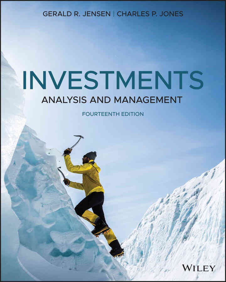 Investments: Analysis and Management, 14th Edition eBook