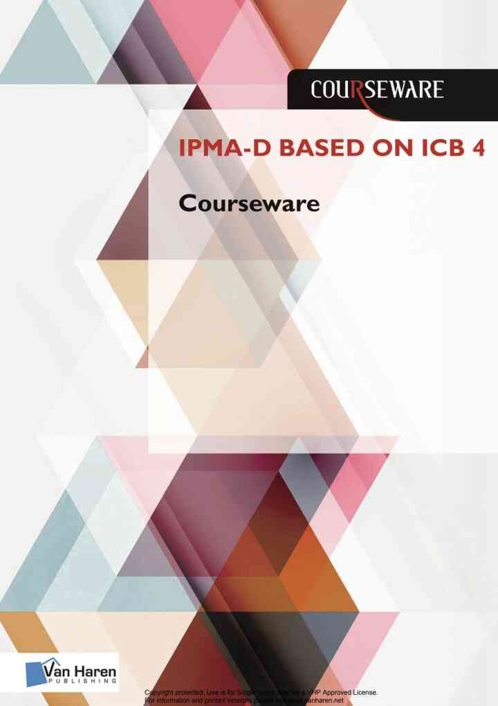 IPMA-D based on ICB 4, 1st Edition eBook