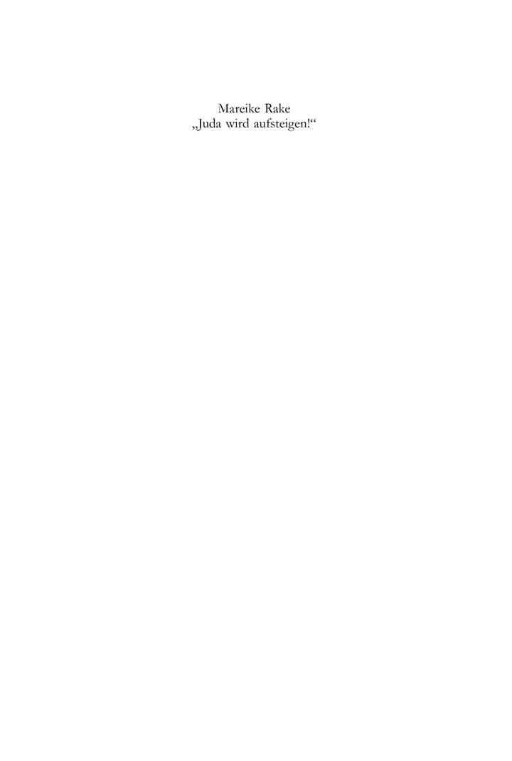 "Juda wird aufsteigen!": Untersuchungen zum ersten Kapitel des Richterbuches, eBook
