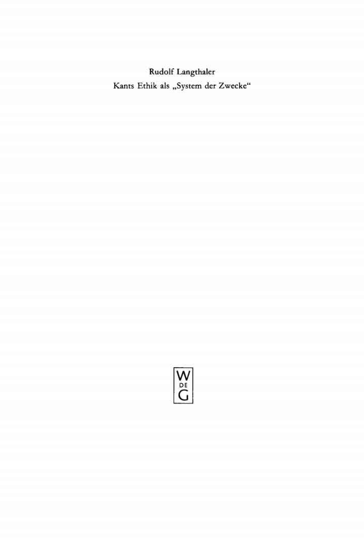 Kants Ethik als System der Zwecke: Perspektiven einer modifizierten Idee der "moralischen Teleologie" und Ethikotheologie, 1st Edition eBook