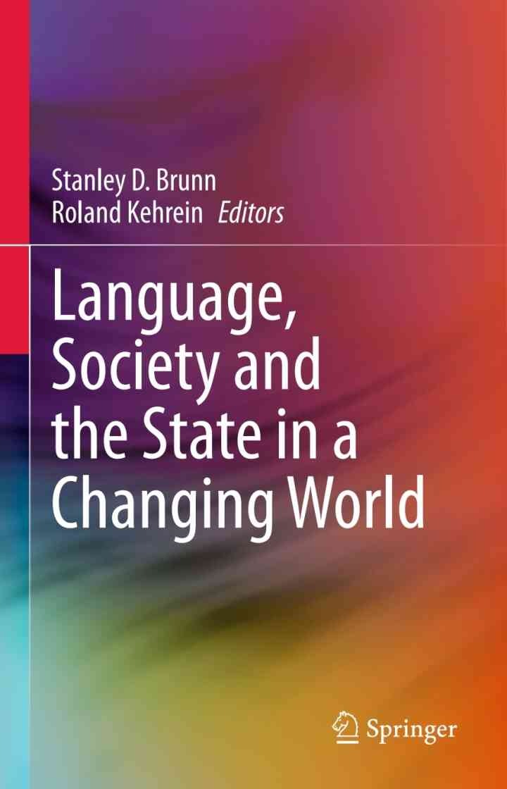 Language, Society and the State in a Changing World eBook