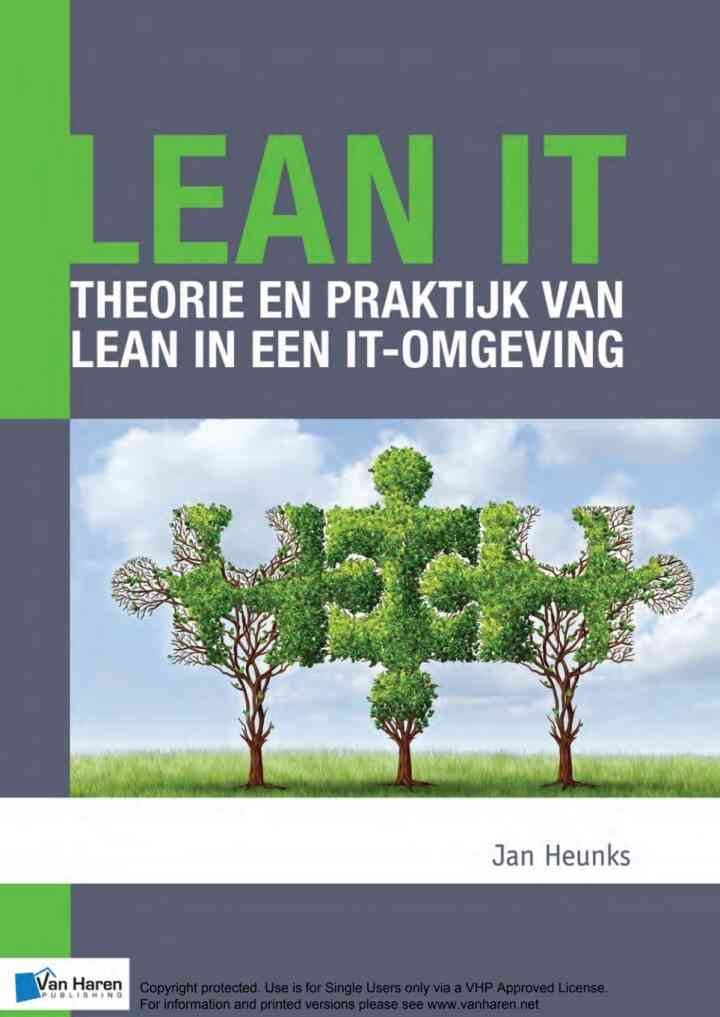 Lean IT - Theorie en praktijk van Lean in een IT-omgeving, 1st Edition eBook