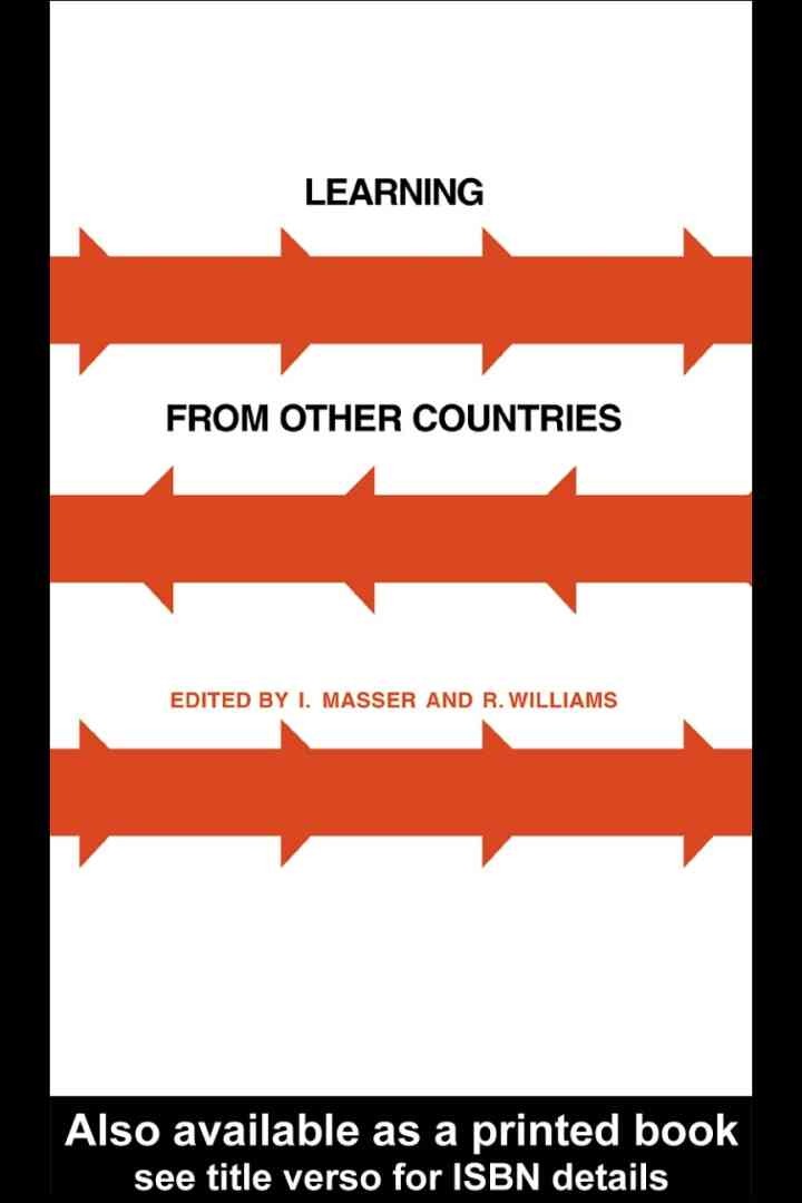 Learning from Other Countries: The Cross-National Dimension in Urban Policy Making, 1st Edition eBook