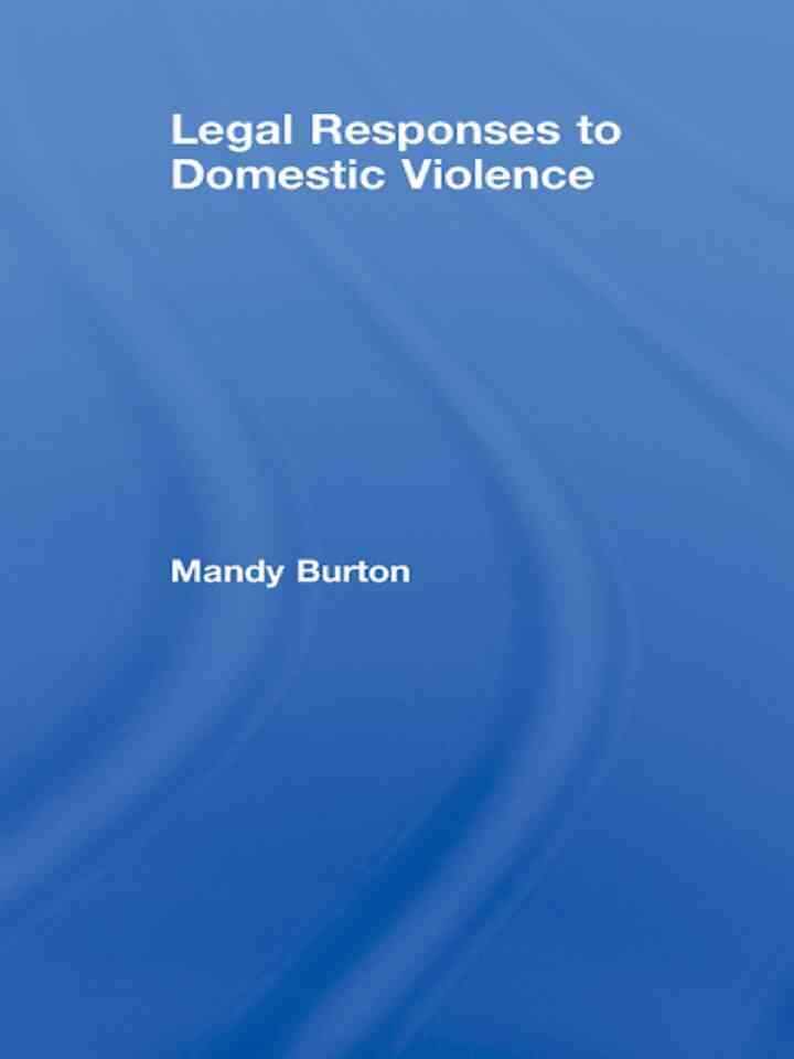 Legal Responses to Domestic Violence, 1st Edition eBook