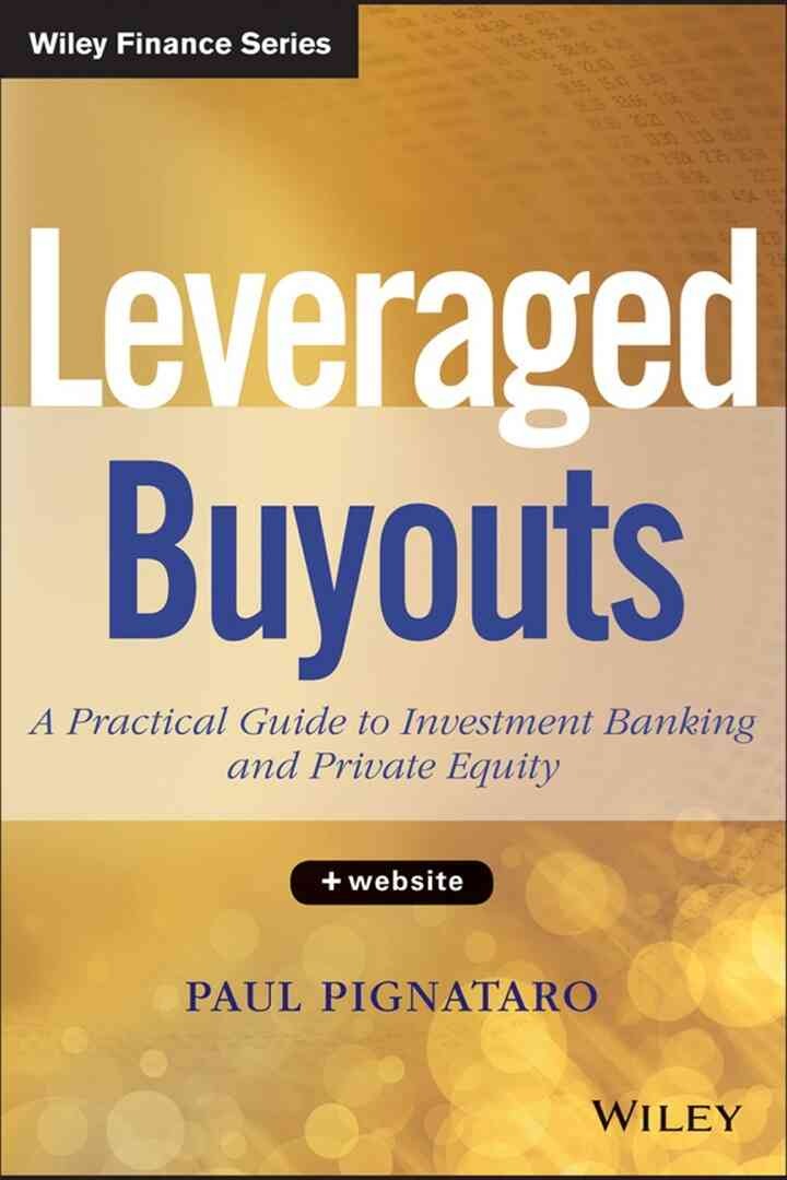 Leveraged Buyouts: A Practical Guide to Investment Banking and Private Equity, + Website eBook