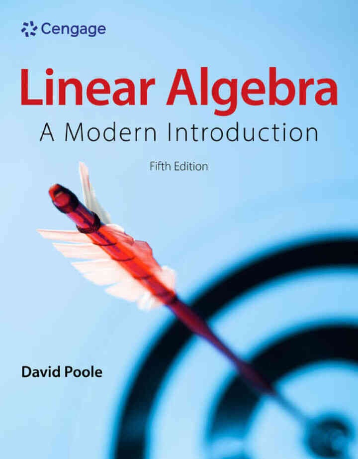 Linear Algebra: A Modern Introduction, 5th Edition eBook
