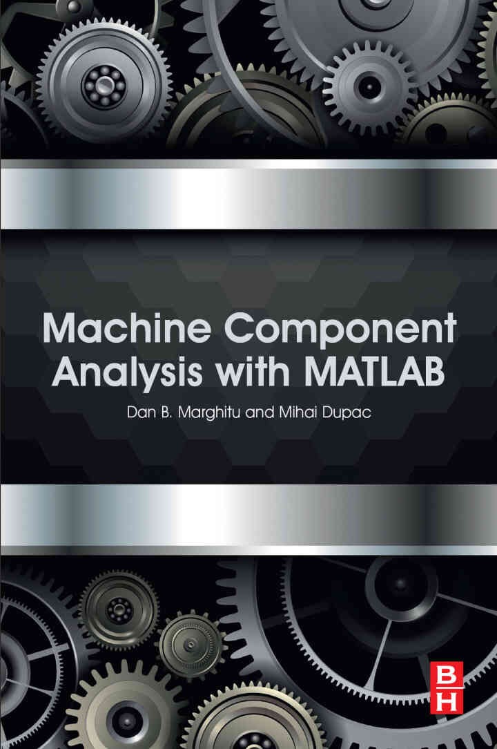 Machine Component Analysis with MATLAB eBook