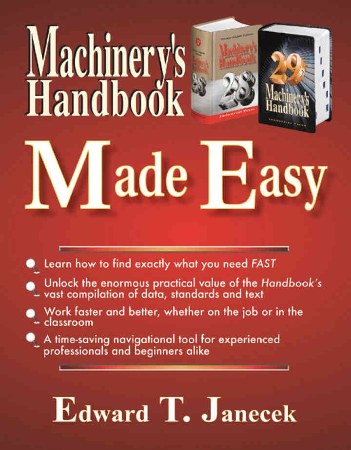 Machinery's Handbook Made Easy, 1st Edition eBook
