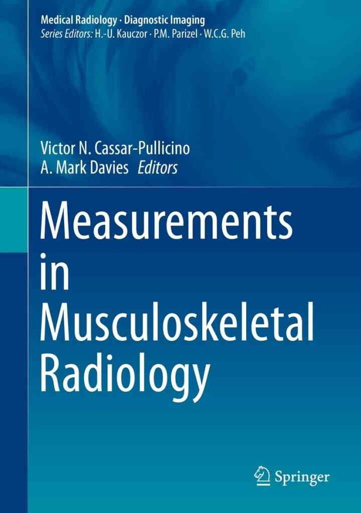 Measurements in Musculoskeletal Radiology eBook