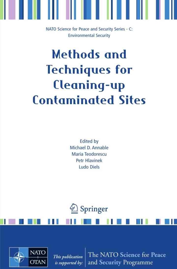 Methods and Techniques for Cleaning-up Contaminated Sites eBook