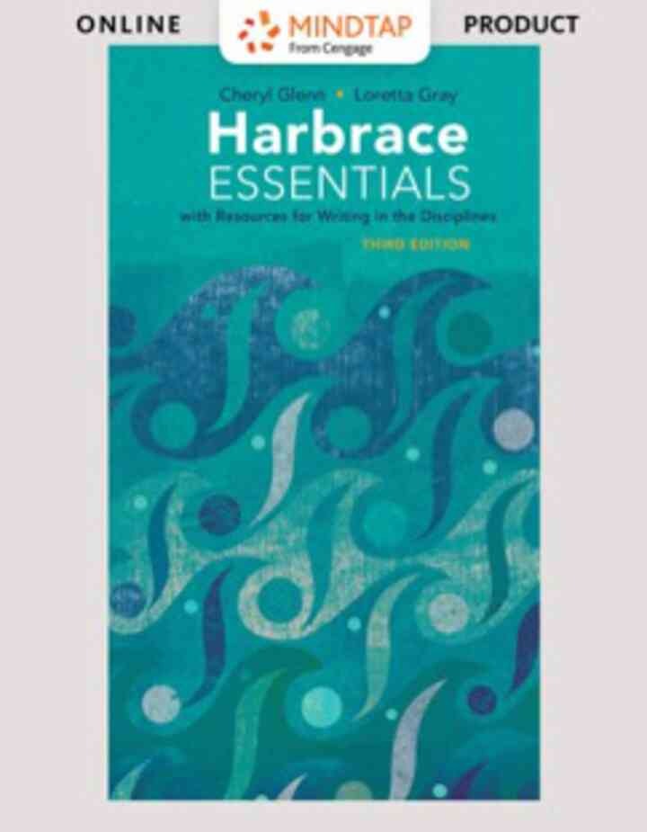 MindTap English for Glenn/Gray's Harbrace Essentials with Resources for Writing in the Disciplines, 3rd Edition [Instant Access], 2 terms (12 months) eBook