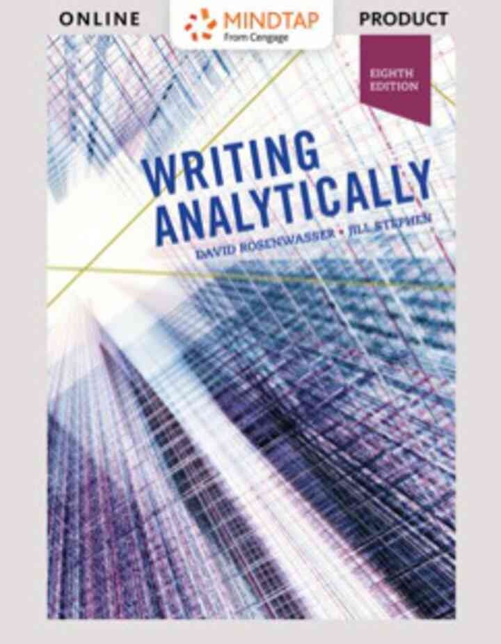 MindTap English for Rosenwasser/Stephen's Writing Analytically eBook