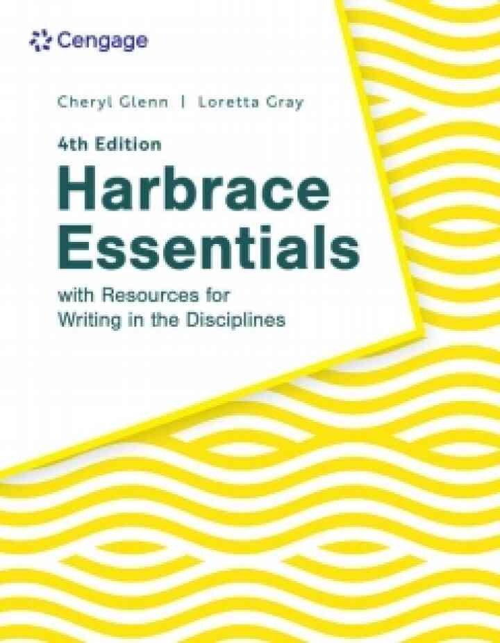 MindTap for Glenn/Gray's Harbrace Essentials w/ Resources for Writing in the Disciplines, 2 terms Instant Access eBook