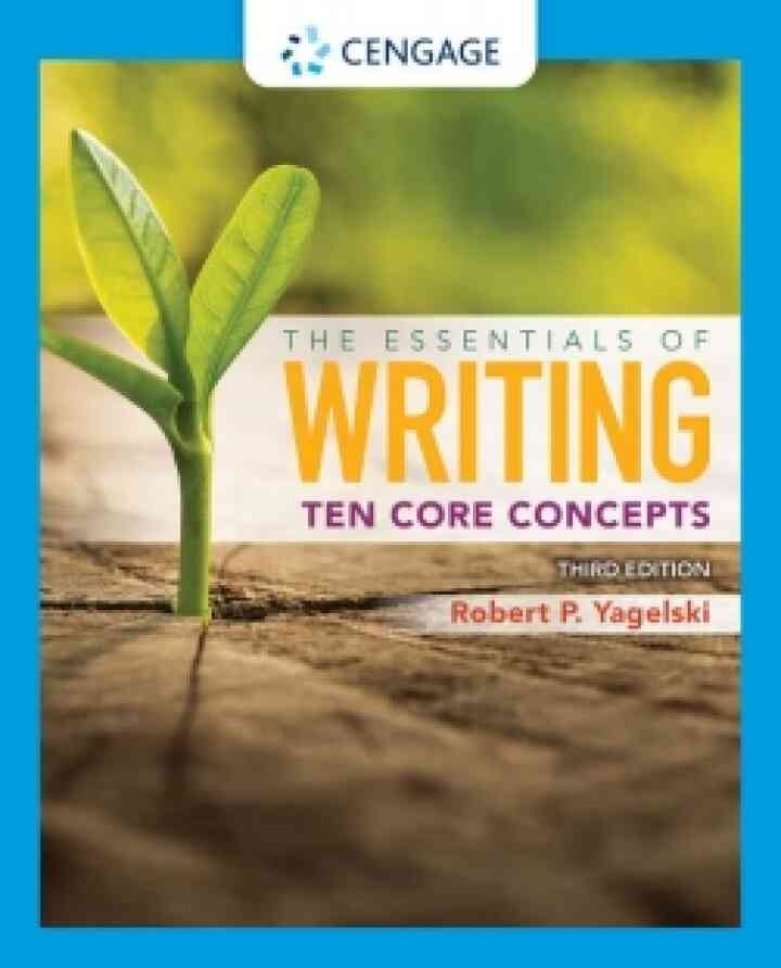 MindTap for Yagelski's Writing: Ten Core Concepts, 3rd Edition [Instant Access], 1 term eBook
