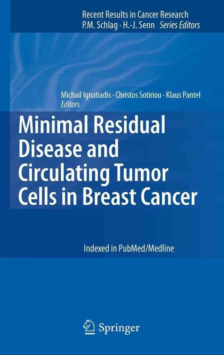 Minimal Residual Disease and Circulating Tumor Cells in Breast Cancer eBook