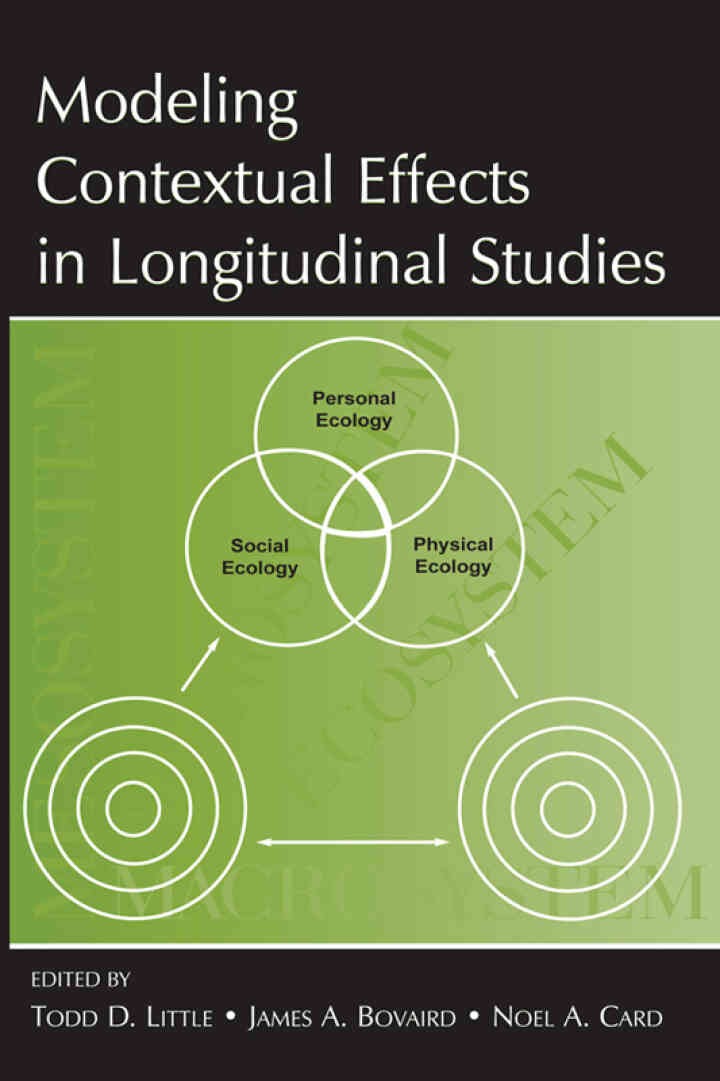 Modeling Contextual Effects in Longitudinal Studies eBook