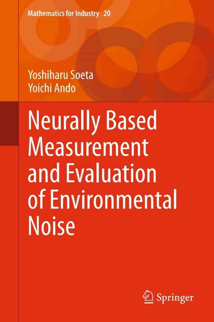 Neurally Based Measurement and Evaluation of Environmental Noise eBook