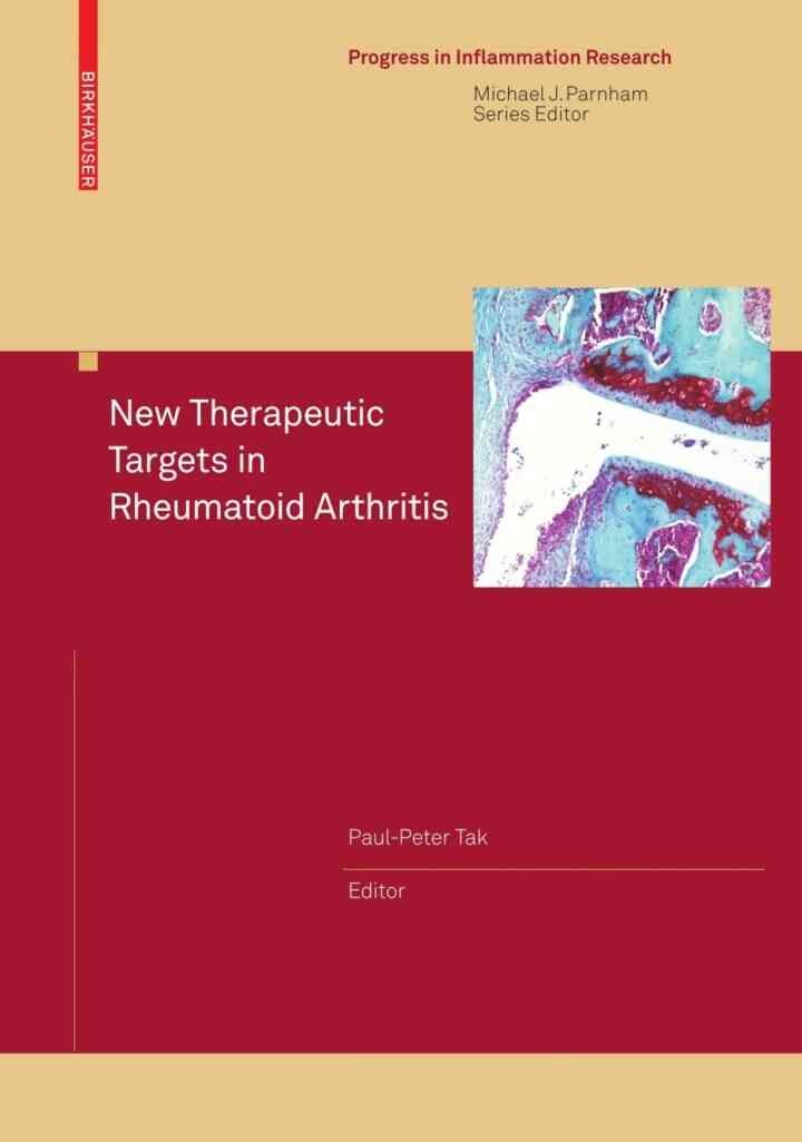 New Therapeutic Targets in Rheumatoid Arthritis eBook