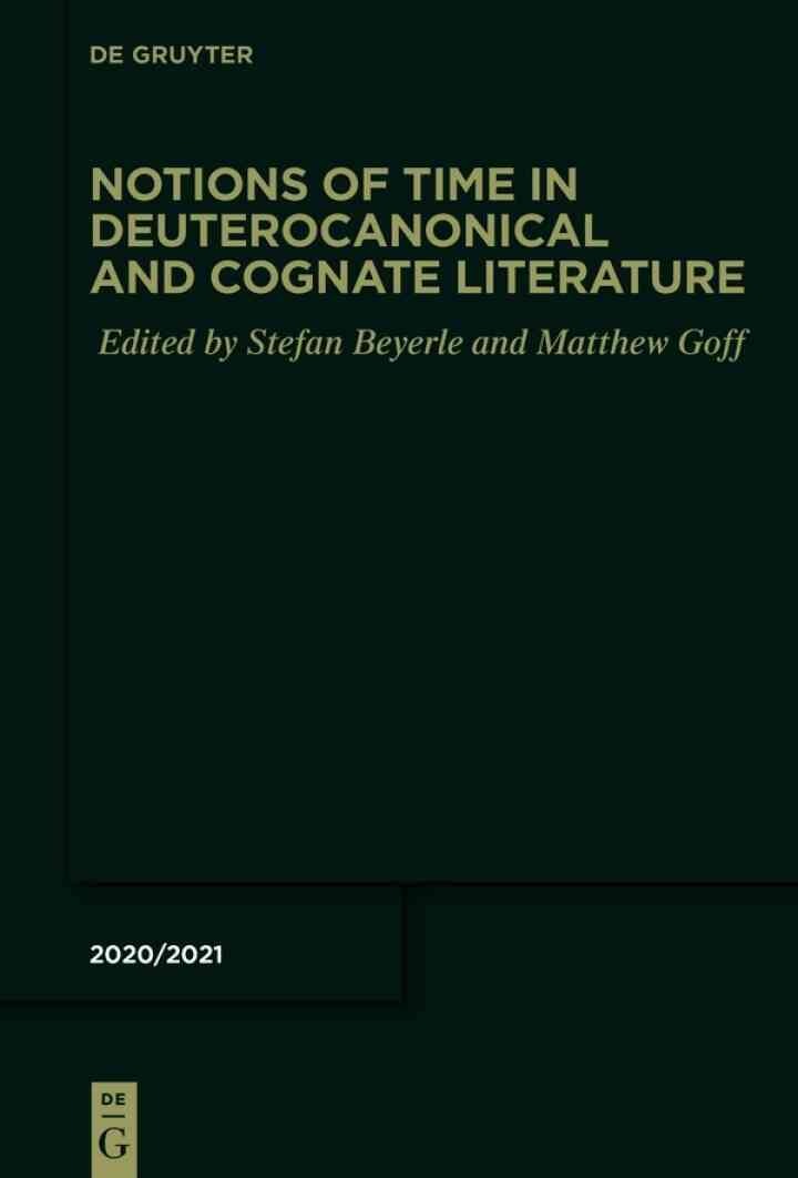 Notions of Time in Deuterocanonical and Cognate Literature, 1st Edition eBook