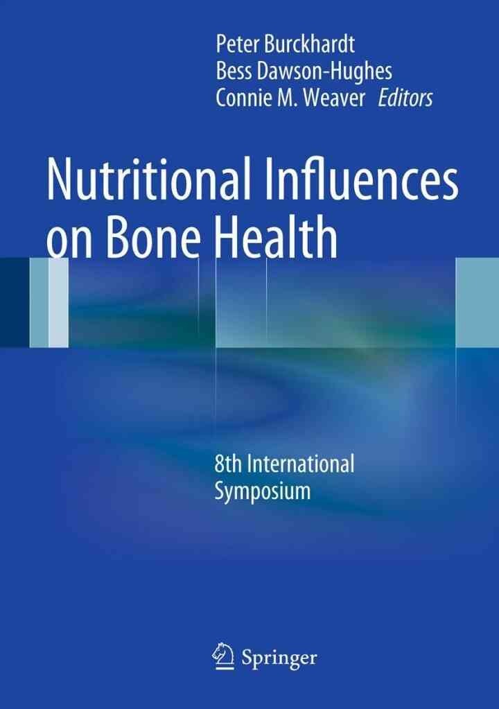 Nutritional Influences on Bone Health: 8th International Symposium eBook