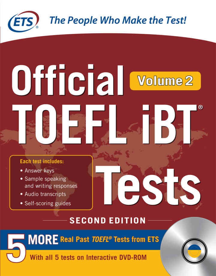 Official TOEFL iBT Tests Volume 2, Second Edition eBook