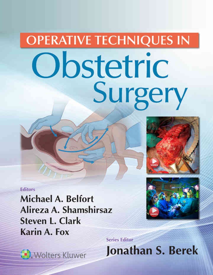 Operative Techniques in Obstetric Surgery eBook