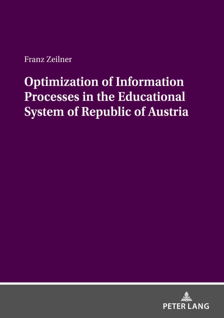 Optimization of Information Processes in the Educational System of Republic of Austria, 1st Edition eBook