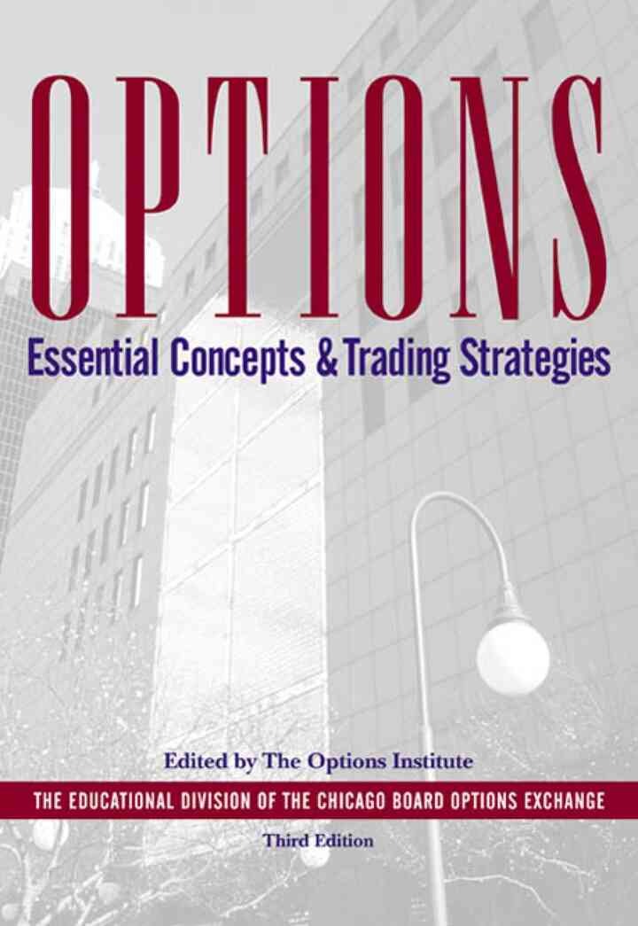 Options:Essential Concepts, 3rd Edition eBook