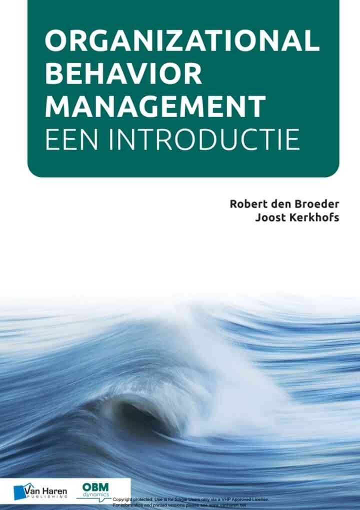 Organizational Behavior Management - Een introductie (OBM), 1st Edition eBook