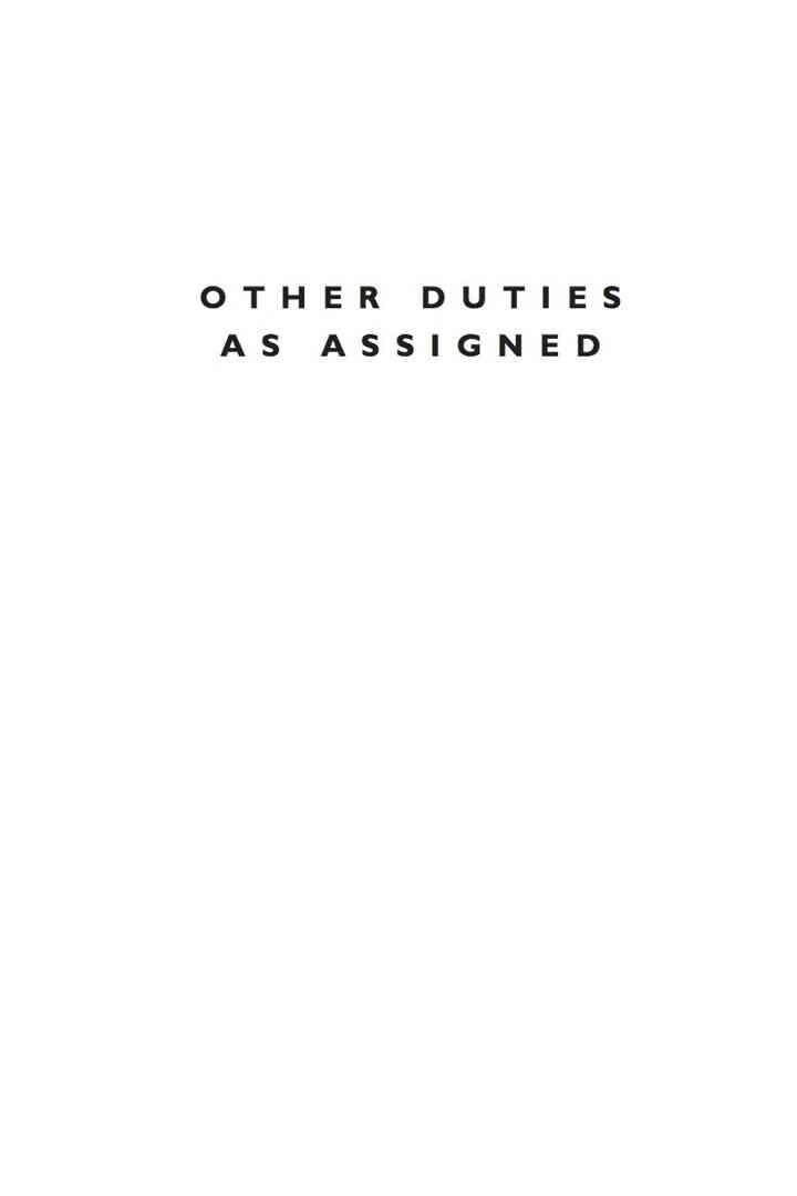 Other Duties as Assigned: Presidential Assistants in Higher Education eBook